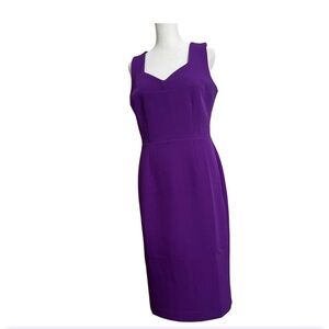 Mellaris‎ Purple classic Midi Dress